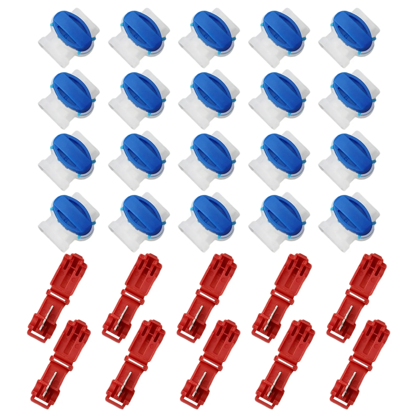 Connection Terminal Pack Of 30 Cable Connectors For Hassle Connection Of For Robotic Lawnmower Components