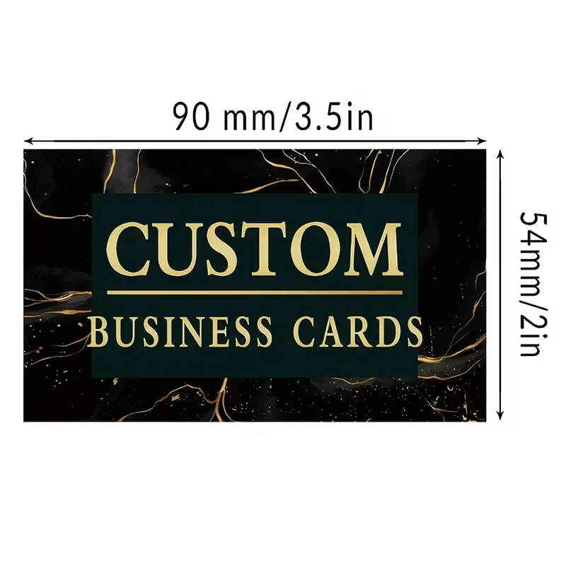 Customizable Double-Sided Printed Business Card Unique Minimalist Decorative Card Personalized Greeting Card Ideal Gift for Anni