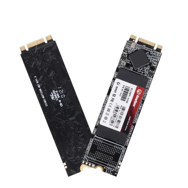 M.2 SSD 2280 KingSpec NGFF 256GB SATA-550 MB/s Reading and 500 MB/s Recording