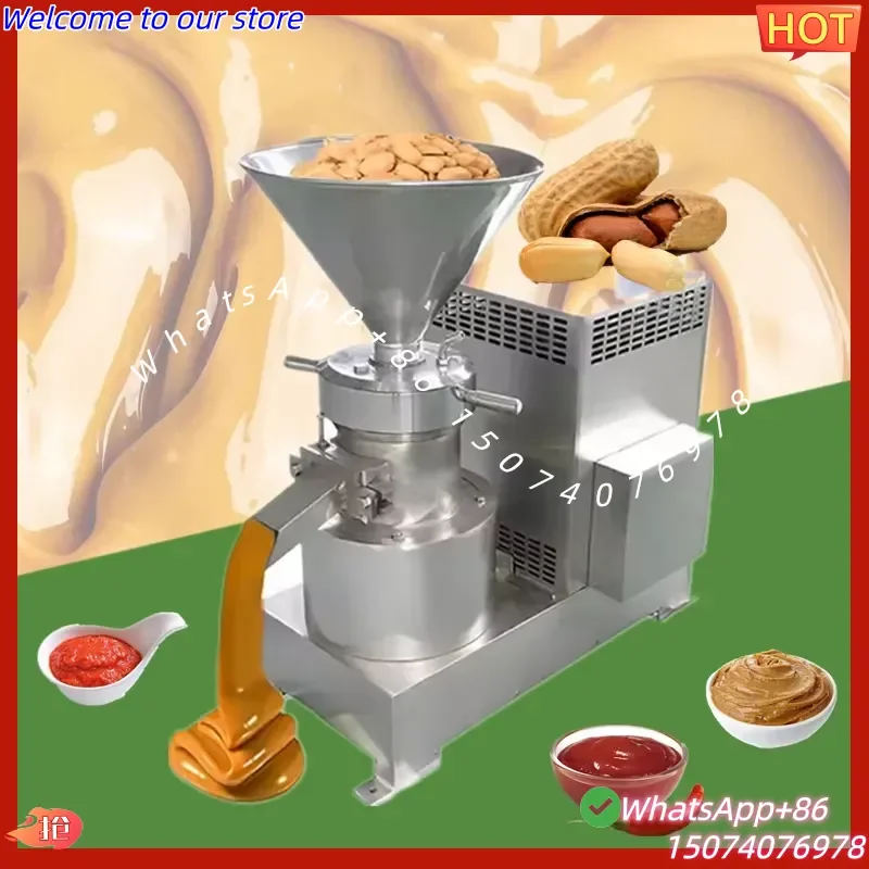 Molino Coloidal de Acero Inoxidable 2026 para Moler Nueces de Almendra y Anacardo, Pasta de Sésamo, Tahini, Granos de Cacao y Elaborar Salsas