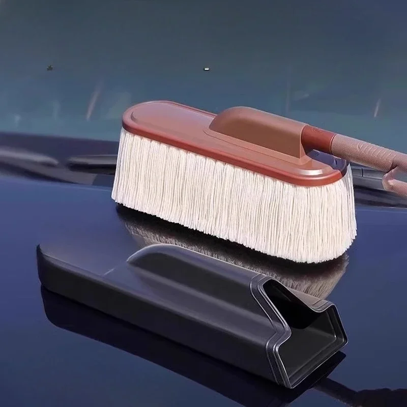 

Car dust duster car wash mop special dust sweeping brush soft hair does not hurt the car paint artifact