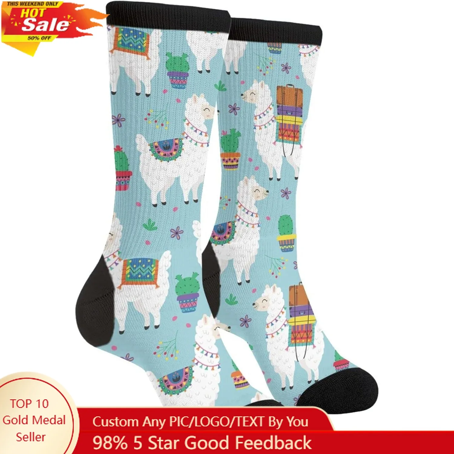 

Casual Funny Funky Novelty Socks For Men Women