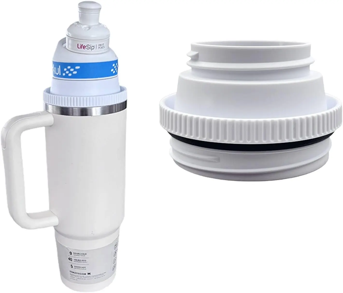 Адаптер стакана для Stanley To Cirkul, Cirkul To Stanley 30oz Quencher H2.0 Адаптер стакана для воды, пищевой силикон