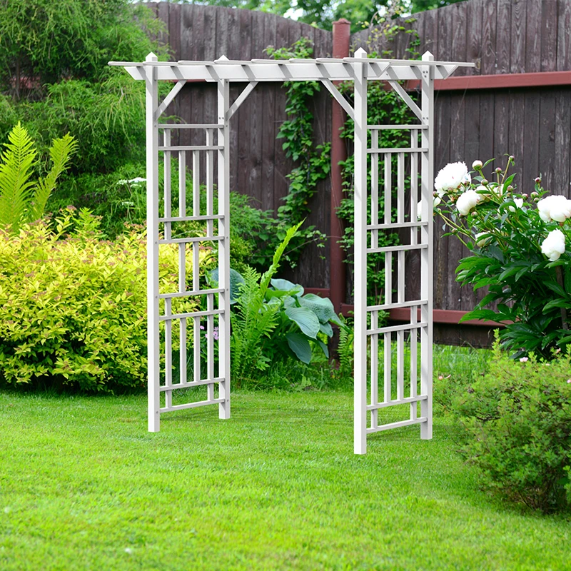 2024 Summer Hot Sale Guaranteed Quality White Garden Decoration Arch