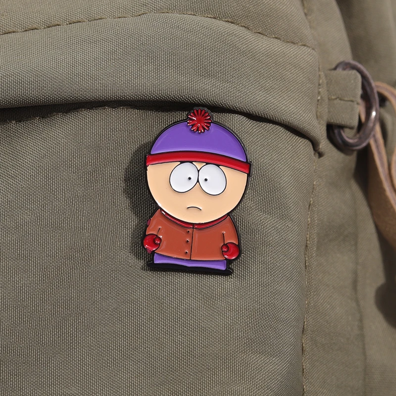 Coming Home Enamel Pin Cute South Park Badge Decorative Backpack Clothes Lapel Brooch Jewelry Accessories