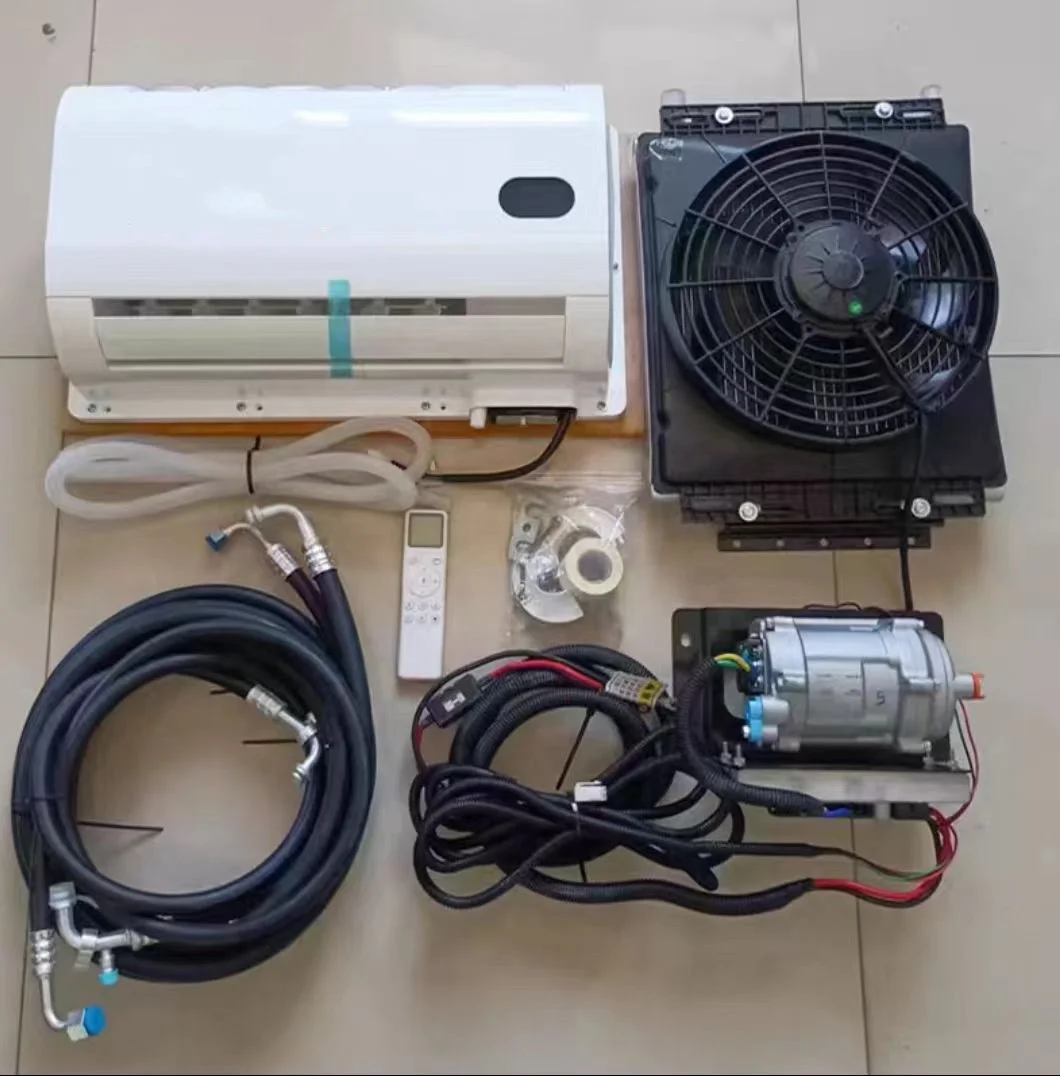 12v Parking air Conditioner, air Conditioner 24v, Made in China: Low Consumption, Silent Operation, Energy-Efficient, for Car