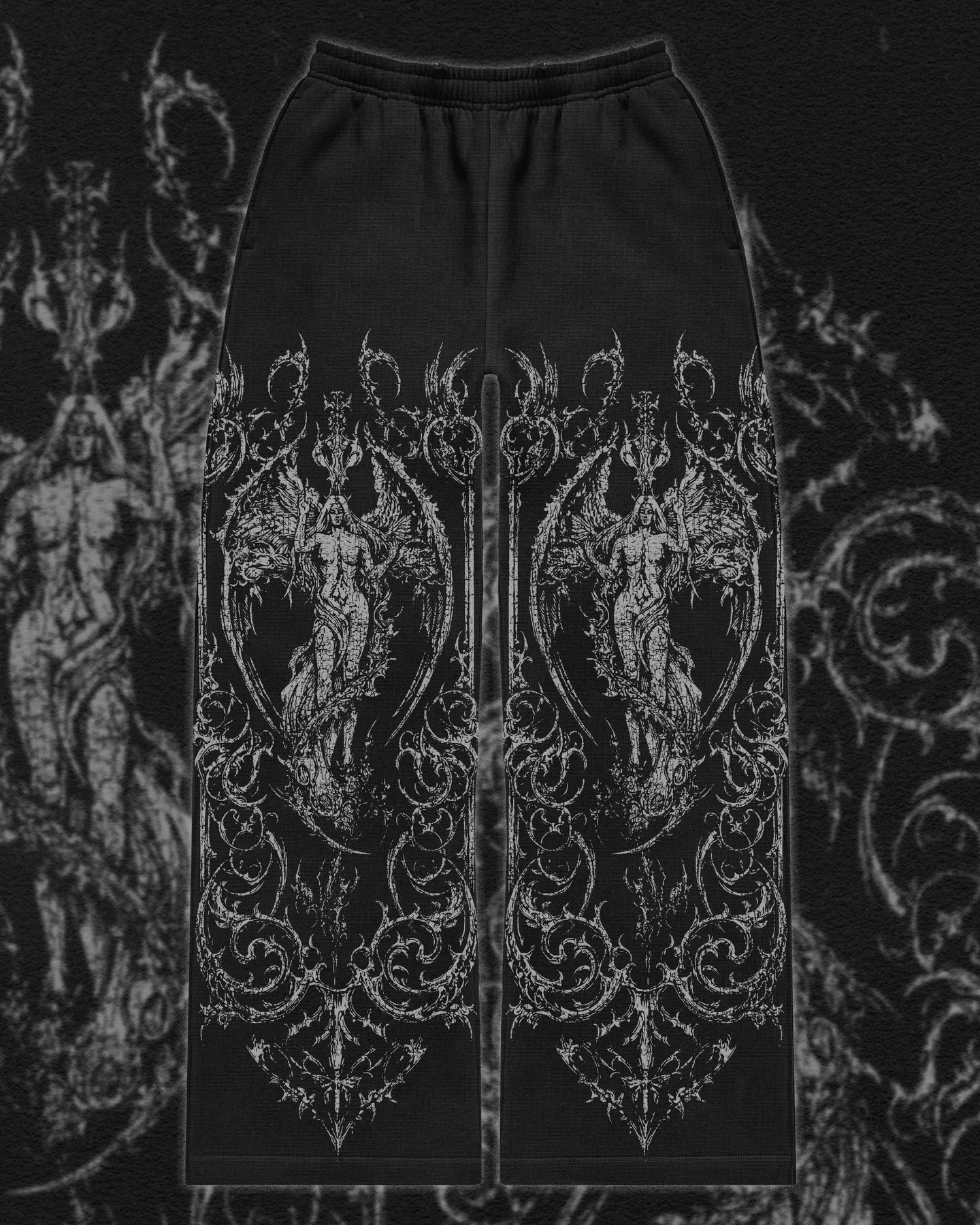 

Европейские и американские готические брюки с принтом в виде шипов, широкие, в субкультурном уличном стиле, нейтральные, свободного кроя, с регулируемой талией