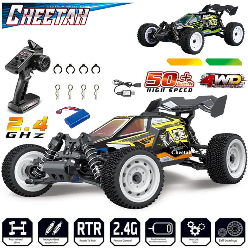 

RC Car Four-Wheel Drive 2.4G Brushless Electric High Speed Off-road Drift SUV Waterproof Racing Buggy Toys For Kids And Adults