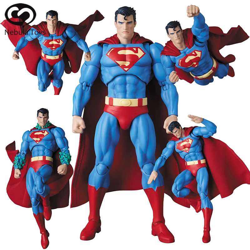 

Ct Toys Superman Batman Mafex 117 Hush Version Dc Super Man Action Figure Figurine Statue Model Collecte Toy Kids Birthday Gift