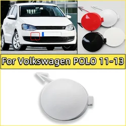 For Volkswagen Polo 2011 2012 2013 Auto Front Bumper Towing Hook Cover Lid Tow Hook Eye Hauling Trailer Cap Garnish 6R0807241A