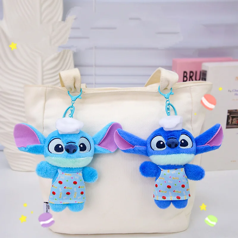 Kawaii Disney Lilo & Stitch Leuke Cartoon Knuffels Rugzak Hanger Sleutelhanger Decoratie Pop Jongen en Meisje Verjaardag Creatieve Geschenken