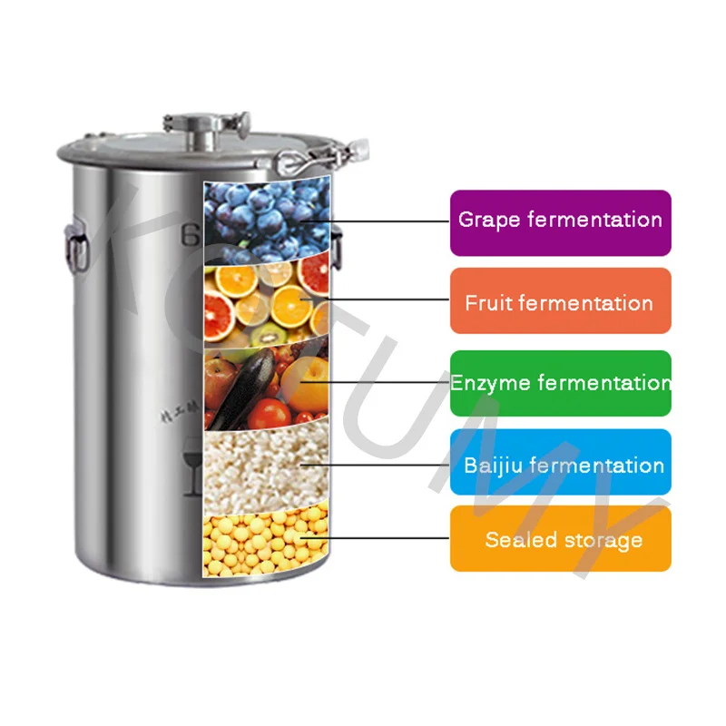 12L/20L الكحول المقطر أنبوب النحاس Moonshine لا تزال الأرواح المنزل المشروب النبيذ صنع عدة غلاية زيت من الفولاذ المقاوم للصدأ #4