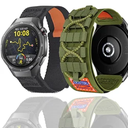 22mm Nylon Weaving Loop Strap for Huawei Watch GT 5 Pro 46mm Sports Bracelet for Huawei Watch 3/4 Pro GT5 GT4 GT3 GT2 Wristband