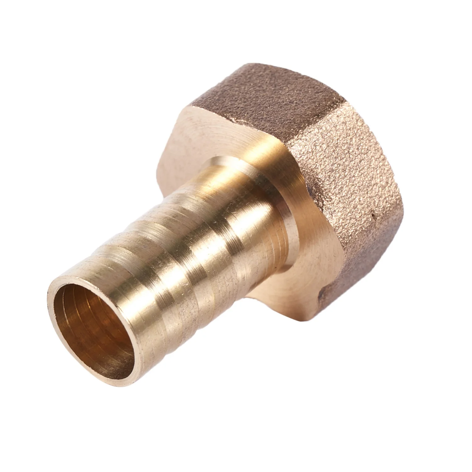 12mm Hose Barb 1/2BSP Female Thread Quick Joint Connector Adapter Gold