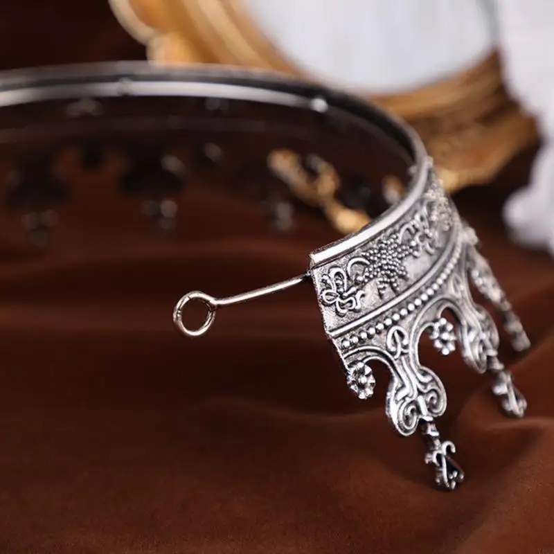 Crowns Hairhoop Barroque Headwear para Fashion Women Banquete para banquetes.