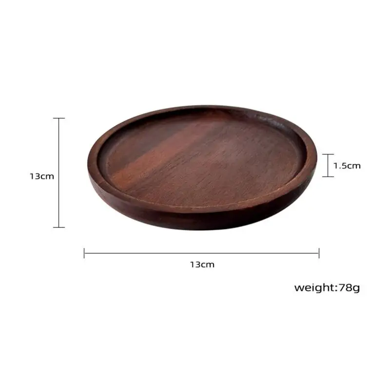 Serving Tray 1Pcs Irregular Oval Wood Dinner Plates Fruit Dishes Dry Fruit Sushi Tea Bread Plate Home Decor Gift