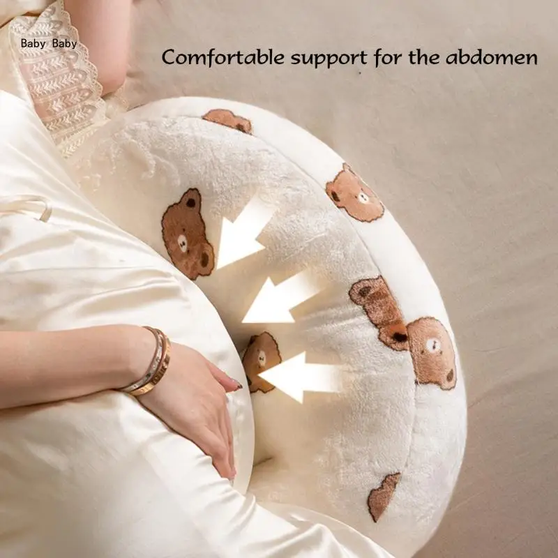 Soft Maternity Pillow Pregnancy Pillows Support for Back Belly of Pregnant Women Q81A