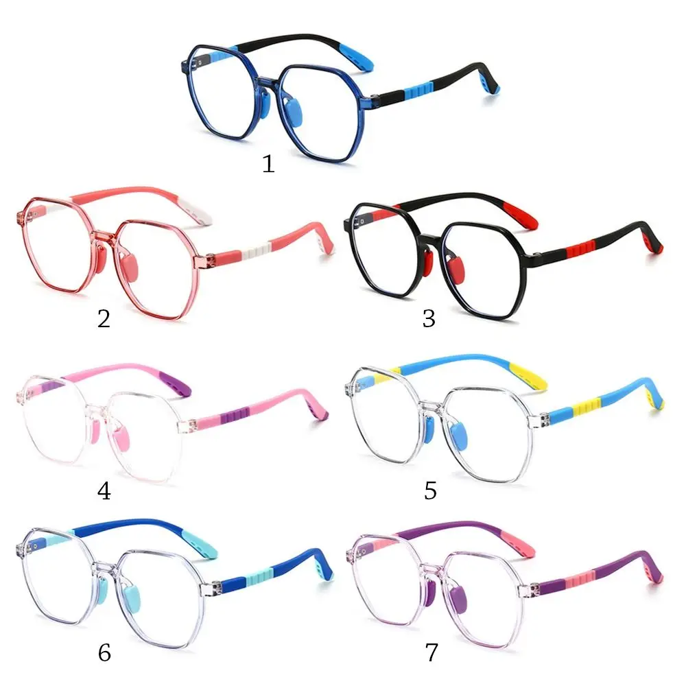 Anti-blue Light Kids TR90 Glasses Children Boys Girls Computer Eye Protection Eyeglasses Ultra Light Frame