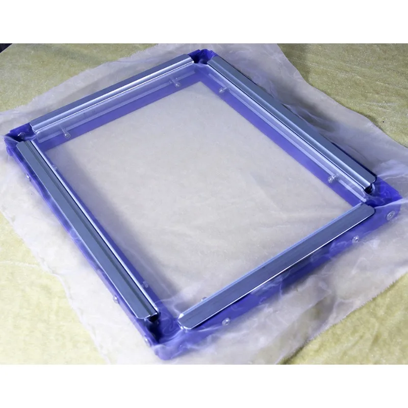 Small glue-free self-stretching integrated screen frame Universal screen printing screen frame