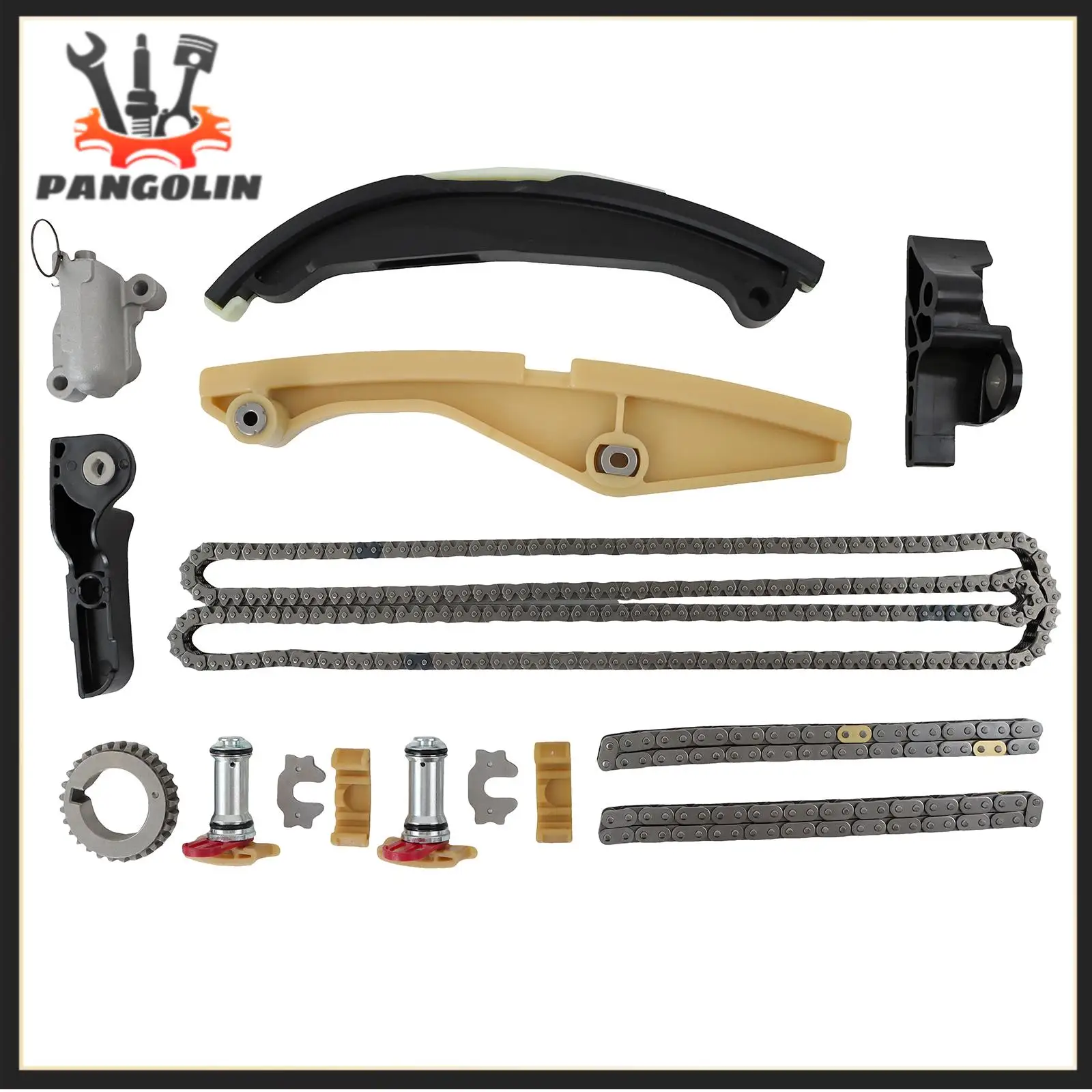 

Комплект цепи ГРМ двигателя для Ford Edge Eplorer F150 Flex Mutang Taurus Transit Lincoln MKS MKX MKZ 3,5 3,7L V6 DOHC двигатель