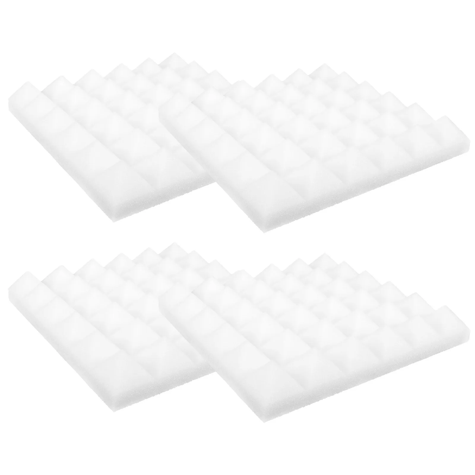 

4pcs Sound Absorbing Panels Acoustic Foam For Studio Soundproofing Material Noise Reducing Wall Panels