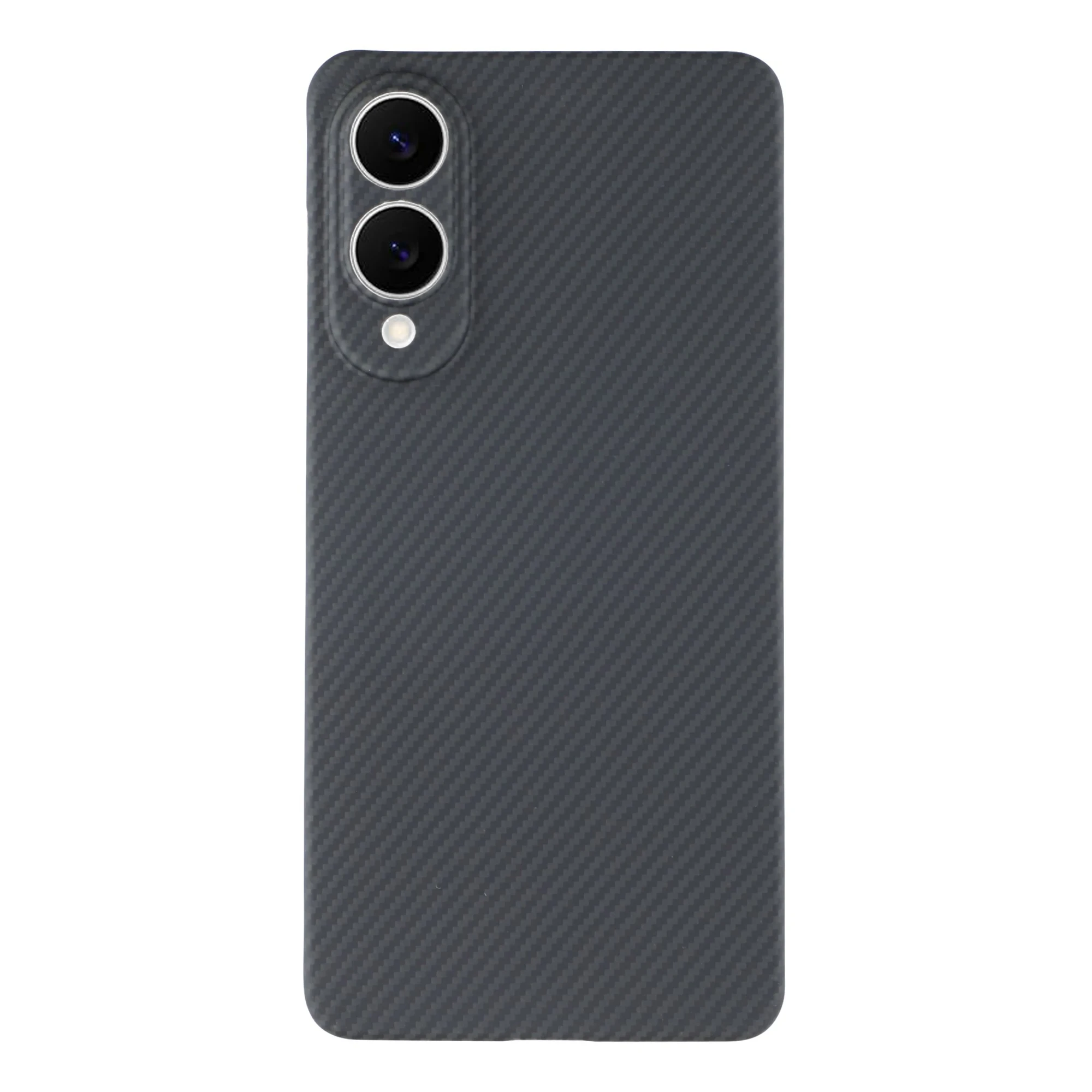 For Samsung Galaxy S25 Edge Magnetic Case 600D Fine Texture Aramid Fiber Phone Cover (Precise Lens Hole)