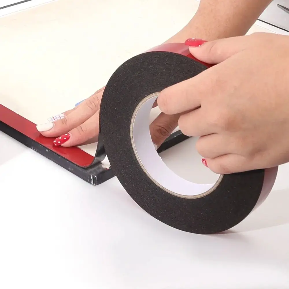 

10m Double Sided Tape Traceless Tear-resistant Foam Tape Waterproof High Viscosity Adhesive Tapes