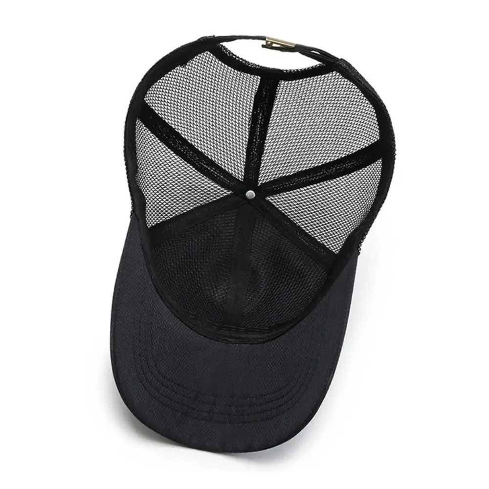 Sombreros para el sol al aire libre para hombre, sombrero para correr, sombreros de béisbol de malla, gorras deportivas de secado rápido