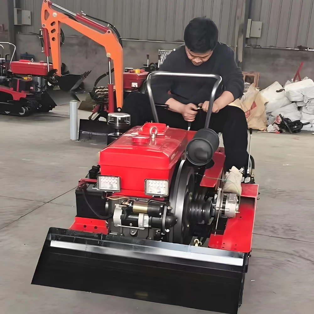 50HP Deep Plowing Tiller, Thickened Material, Anti-Wear & Long Lasting