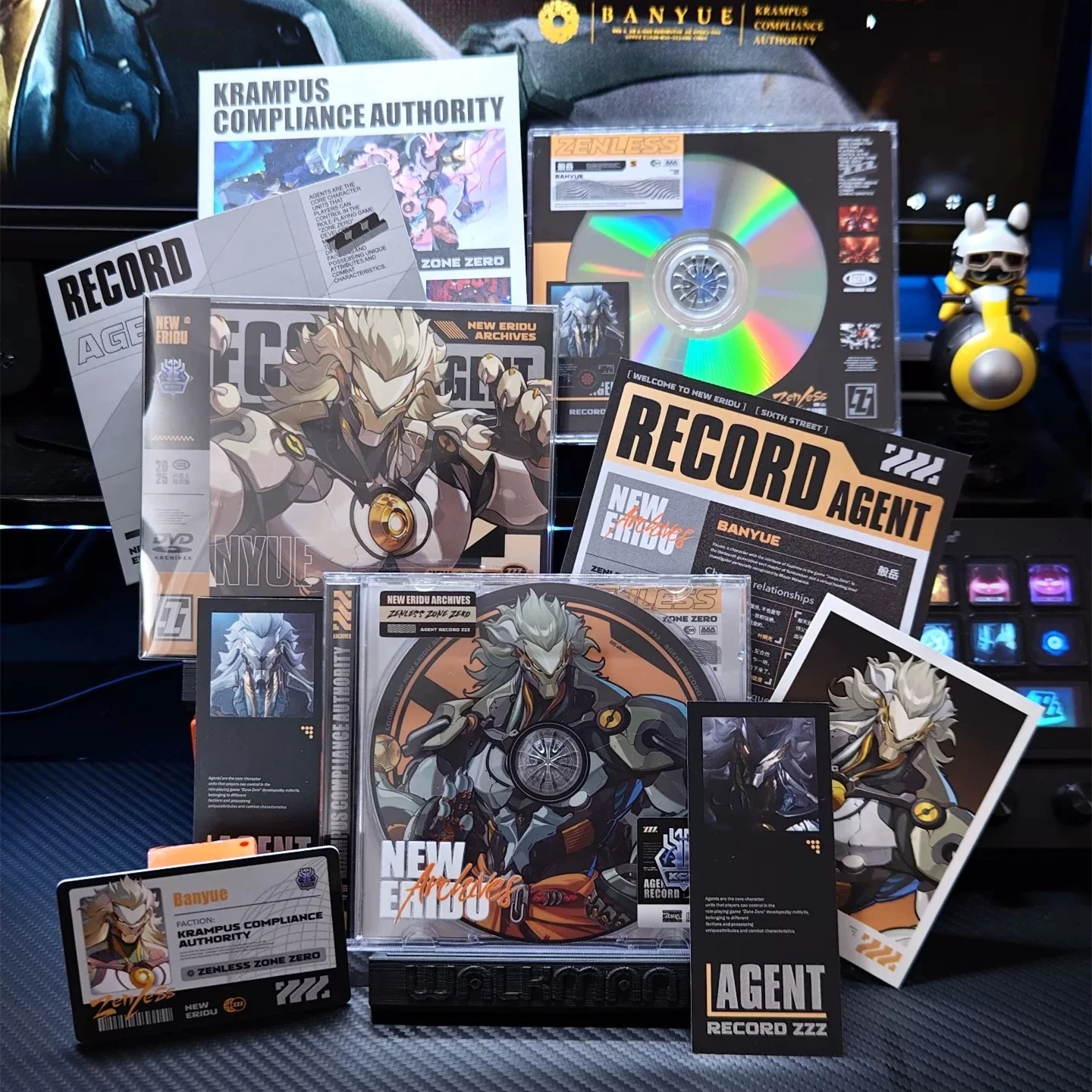 Juego Zenless Zone Zero Banyue, programa de CD musical, álbum Hayami, grabación de música, imagen de historia de Cosplay, caja de rastas de sonido de DVD, regalos de música para fiesta