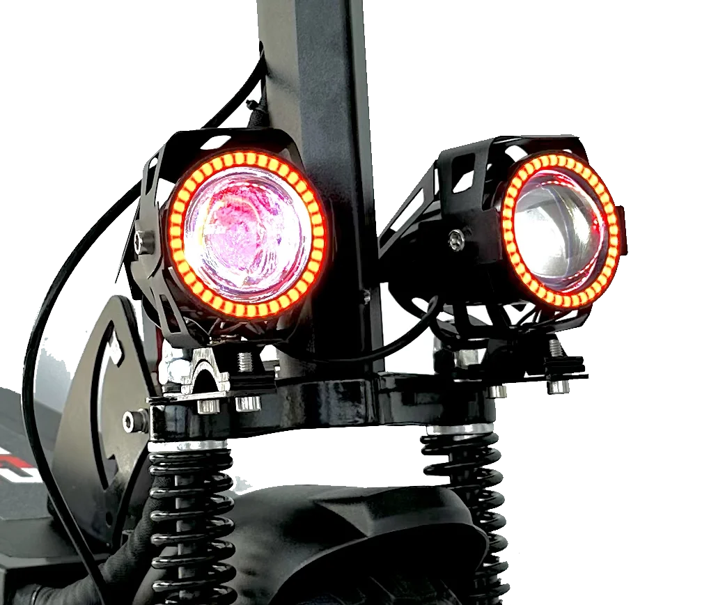 الاتحاد الأوروبي الولايات المتحدة مستودع شحن مجاني 10 بوصة قوة الإطارات 2 عجلة سكوتر كهربائي سريع EMANBA M4 برو سكوتر كهربائي قابل للطي الكبار