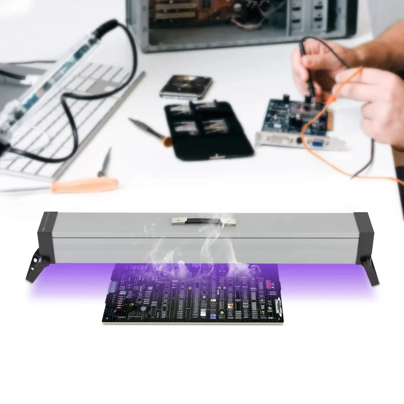 1800W Portable Curing Lamp 395nm UV Ultraviolet Curing Lamp LED Curing Light Glue Resin Paint  Detection Tool