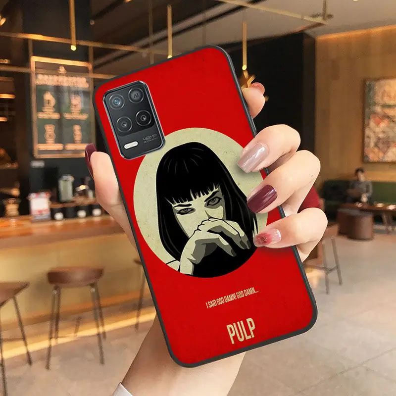 Pulp Fiction Poster Univers Fan Art Phone cover For oppo Realme 8Pro 6PRO 6i 7pro 9i 9pro C11 C21Y C21 C25Y C25S C3 Q3S XT Cases