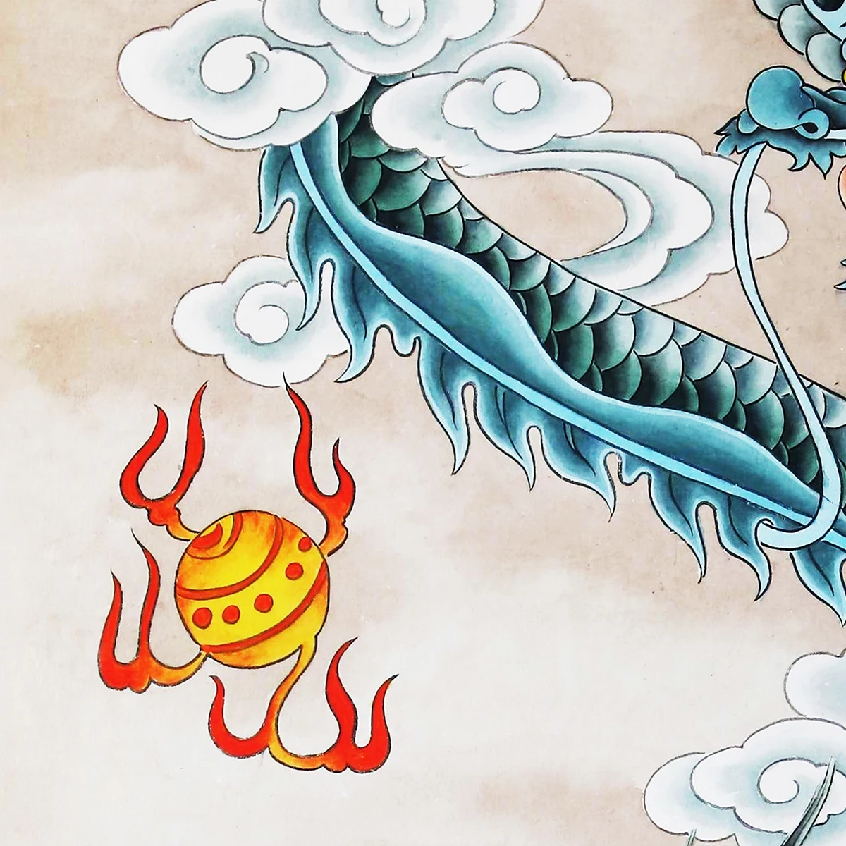 Dragon painting   Home Office Decoration Chinese scroll painting dragon painting China dragon