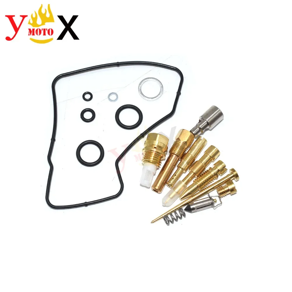 VT 250 1Set/4Sets Carburetor Fuel System Rebuild Repair Kit Oil Pins Valve Group Triangle Needle For Honda Magna 250 VT250