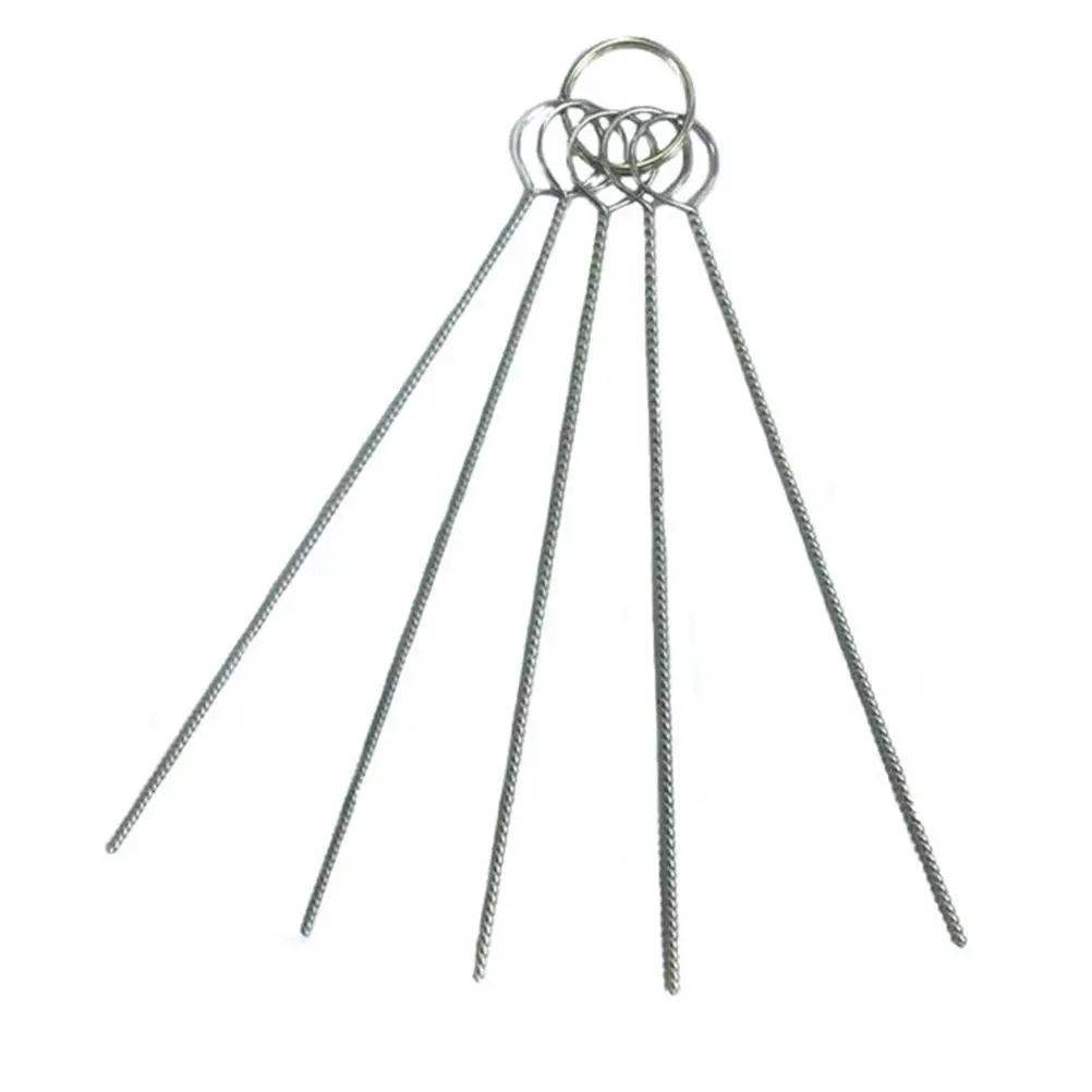 

1Set Professional Airbrush Cleaning Kit High-Quality Alloy Copper Needle Tools Rust-Free Robust Nozzle Cleaner for Spray