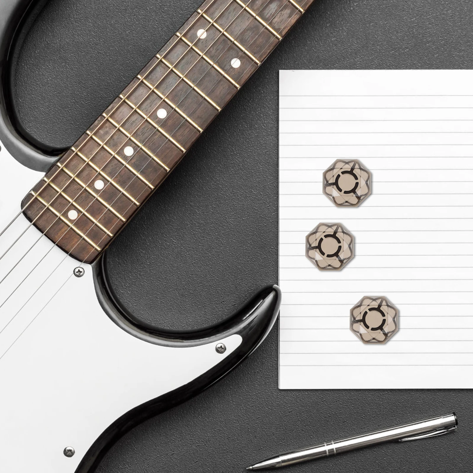 

5 Pcs Stepping on The Nail Cap Guitar Accessories Footswitch Toppers for Pedal Protection Effect Cover Plastic Pedals