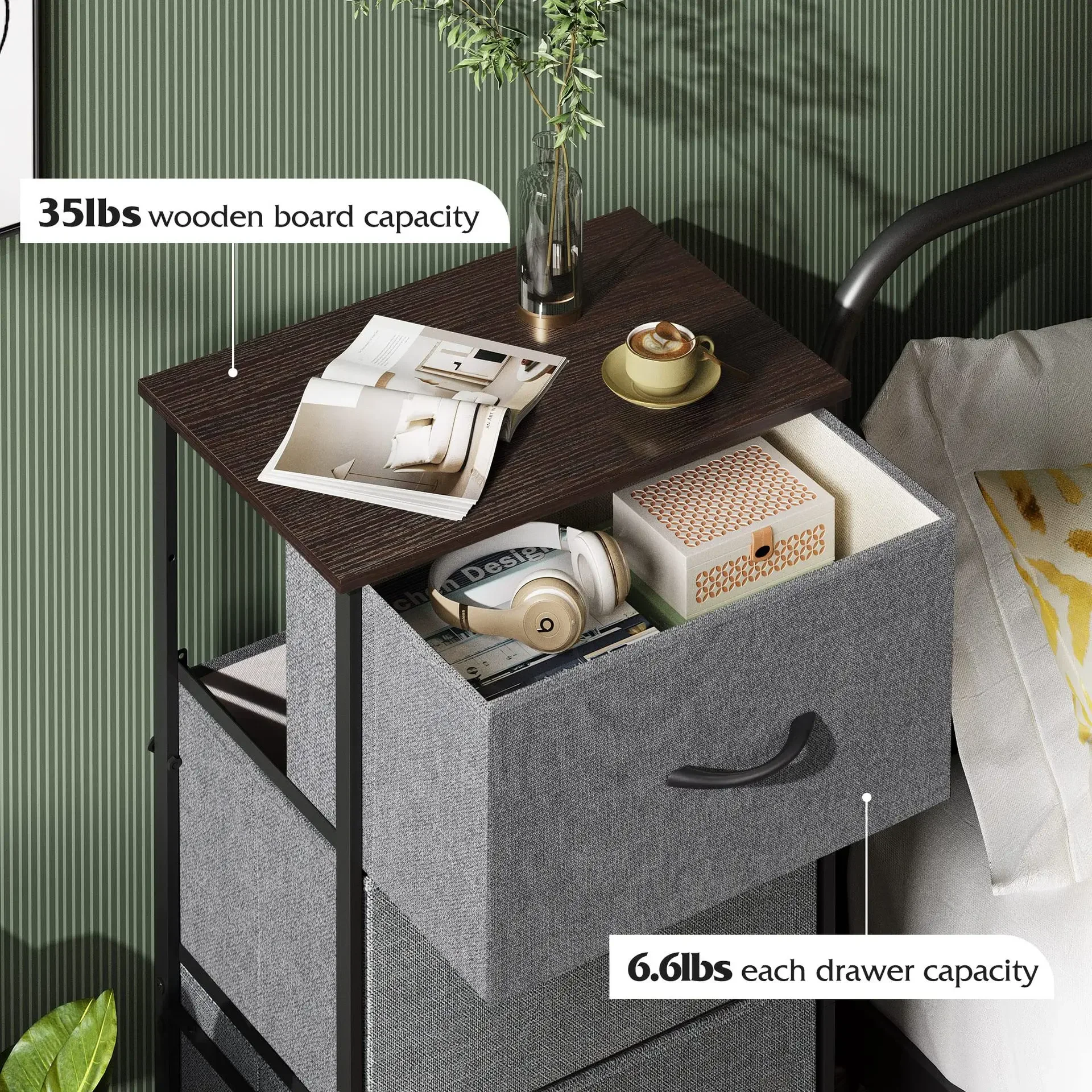chest storage cabinet bedroom bedside table simple living room non-woven drawer cabinet against the wall storage cabinet narrow