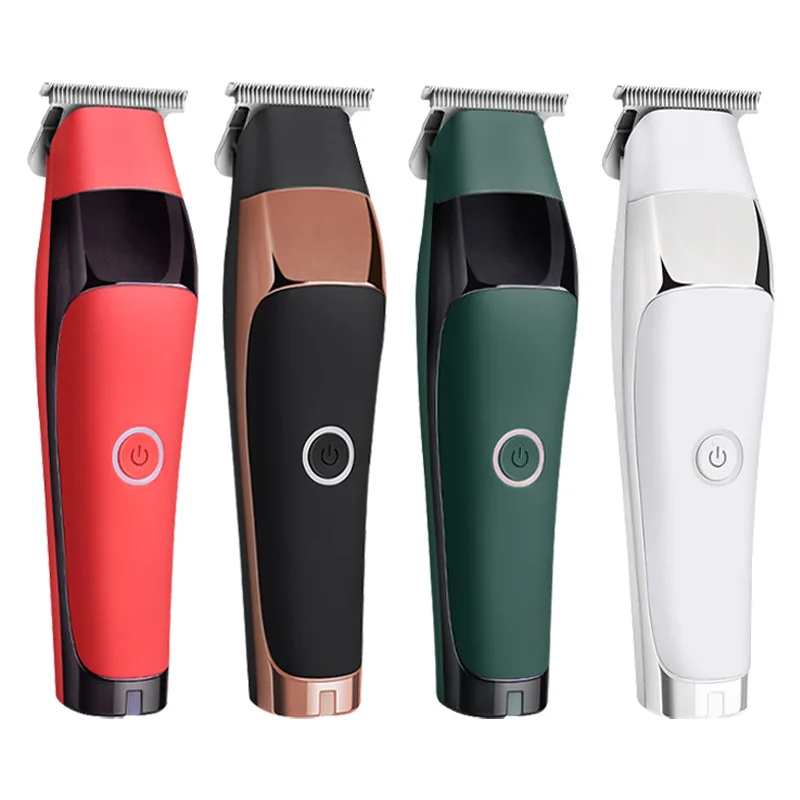 Electric Hair Clipper Professional Trimmer Oil Head Ceramic Alloy Cutter Blade Salon Barber Waterproof Safe Sharp Usb Fast Charg