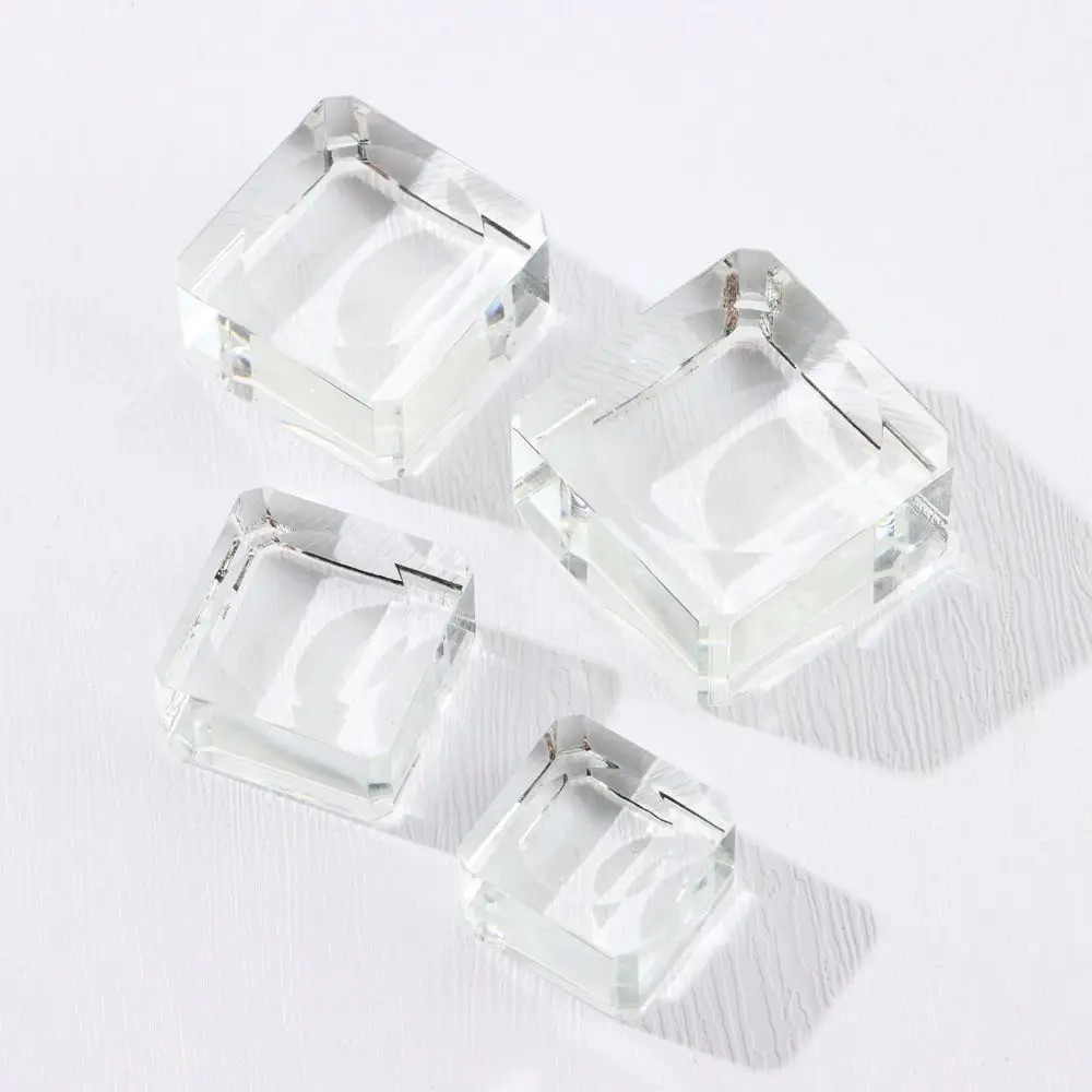 Home Decoration For Ball Glass Crystal Sphere Base Transparent Support Ball Display Stand Glass Holder