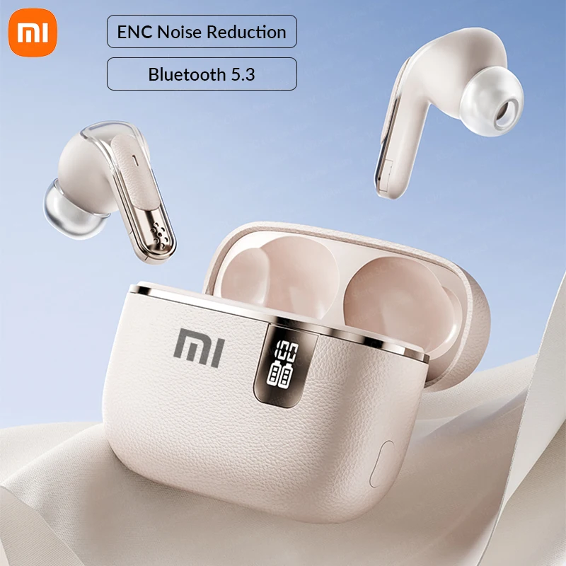 XIAOMI Y107 Bluetooth 5.3 Headphones HiFi Sound Wireless Earbuds Noise Cancelling In Ear Earphones TWS Sports Headest With Mic