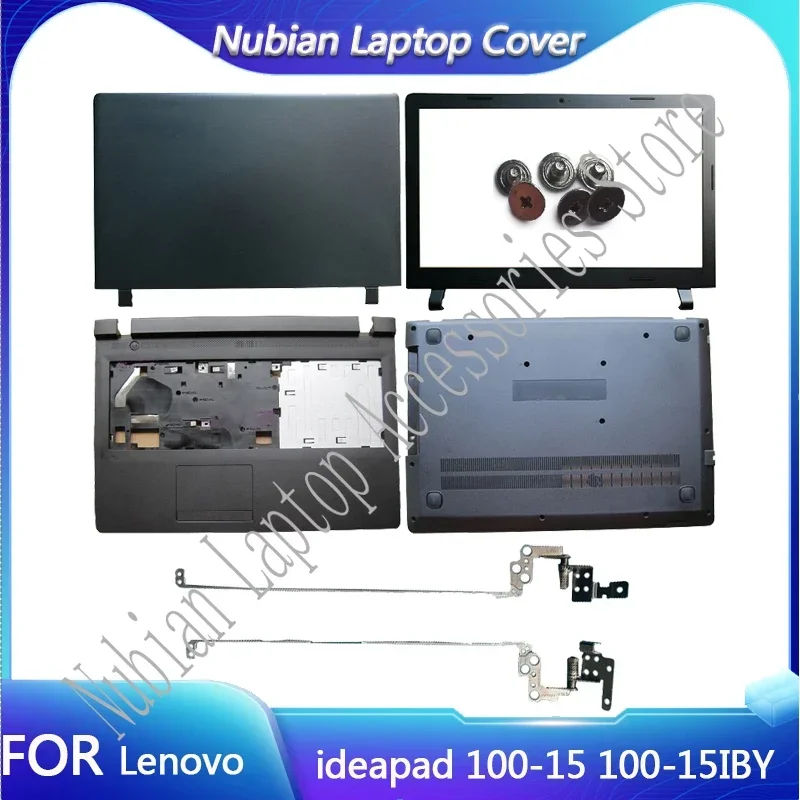 NEW For Lenovo ideapad 100-15 100-15IBY B50-10 Laptop Case LCD Back Cover/Front Bezel/Hinges/Palmrest/Bottom Case