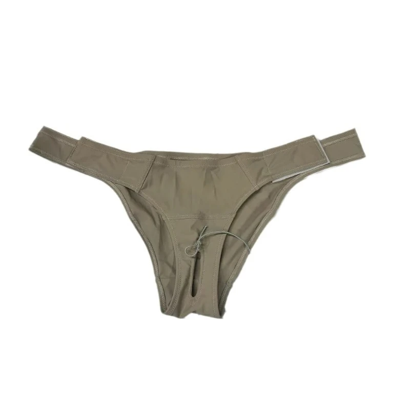 

Women's Free Panties Convenient Hip Lift Low Waist Panties Sexy Briefs Casual Fork Full Open Temptation Triangle