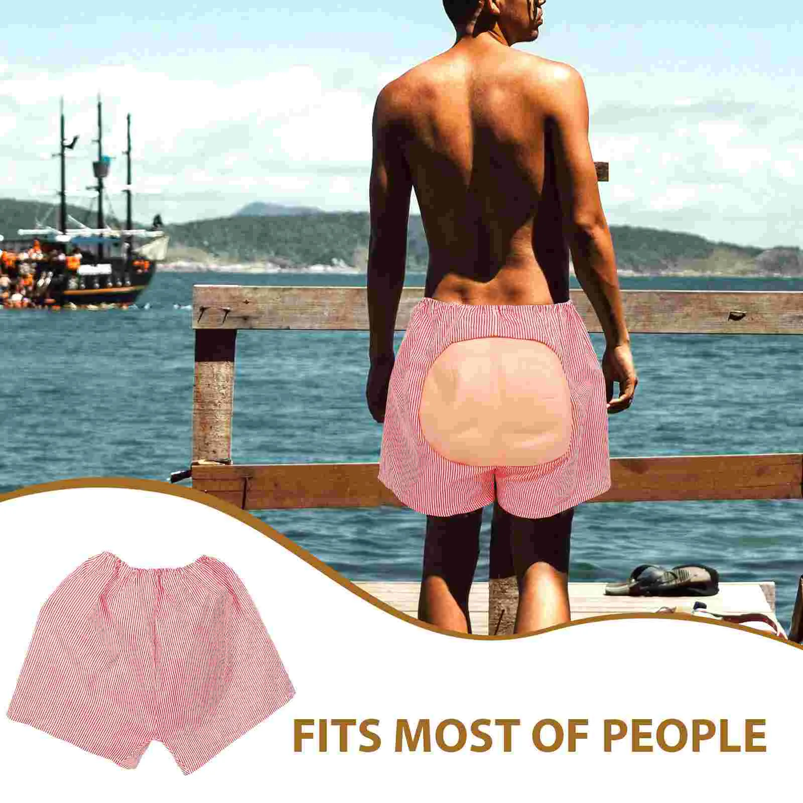 Cosplay Ass Shorts Tricky Prom Props Costume di Halloween Mooning e donne