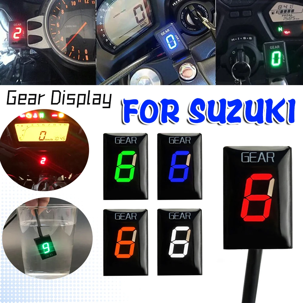 For Suzuki GSX750F GSX 750 F Katana GSX600F GSX 600 F GSX-F 750 GSX-750F GSX-600F Motorcycle Gear Indicator Display Accessories