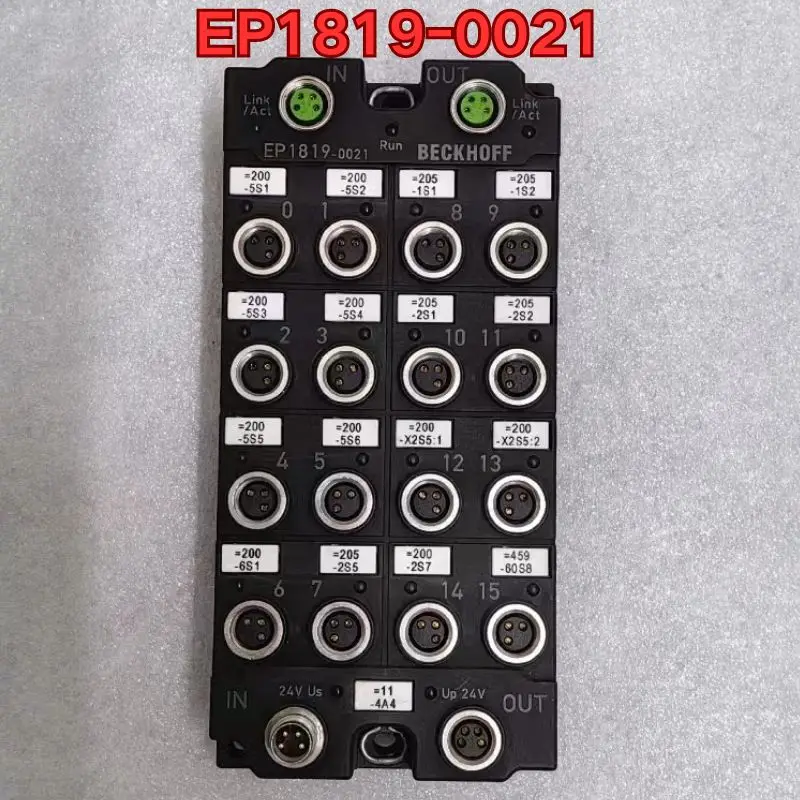 Second-hand PLC module EP1819-0021 function test is normal The latest quote for July 2026
