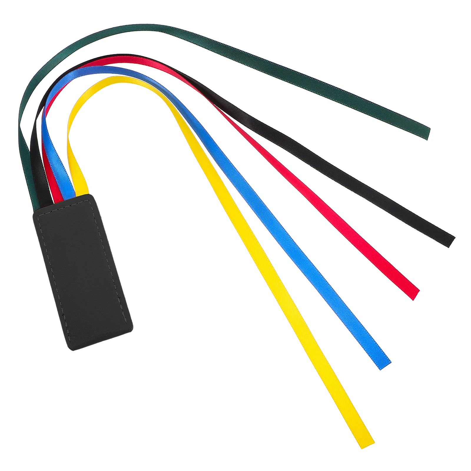 

3pcs Ribbon Bookmark Colored Pu Smooth Skin-Friendly Book Markers For Students Readers Graduates Bible Reading Tassel