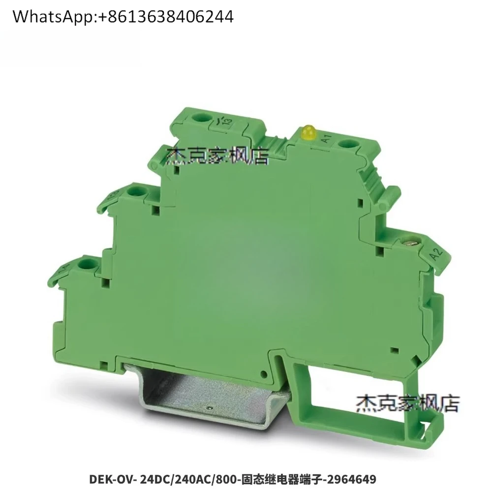 

2964649 DEK-OV 24DC/240AC/800-Solid State Relay Terminal, 5 weeks of order