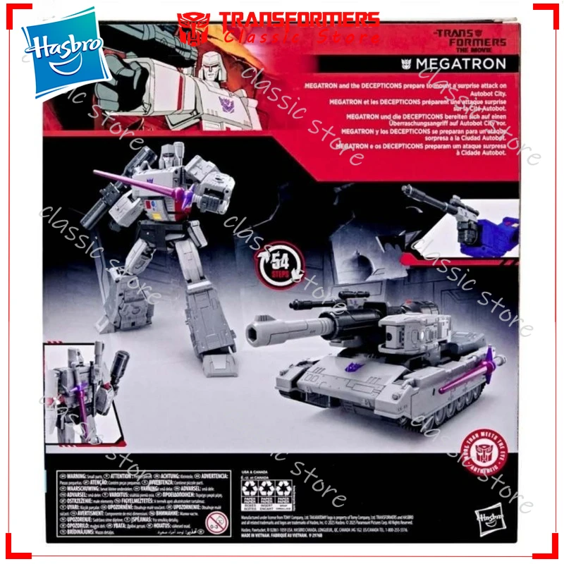 Auf Lager Klassische Hasbro Transformers Toys Studio Series SS86 Leader Class Megatron Cybertron Autobots Actionfiguren zum Sammeln