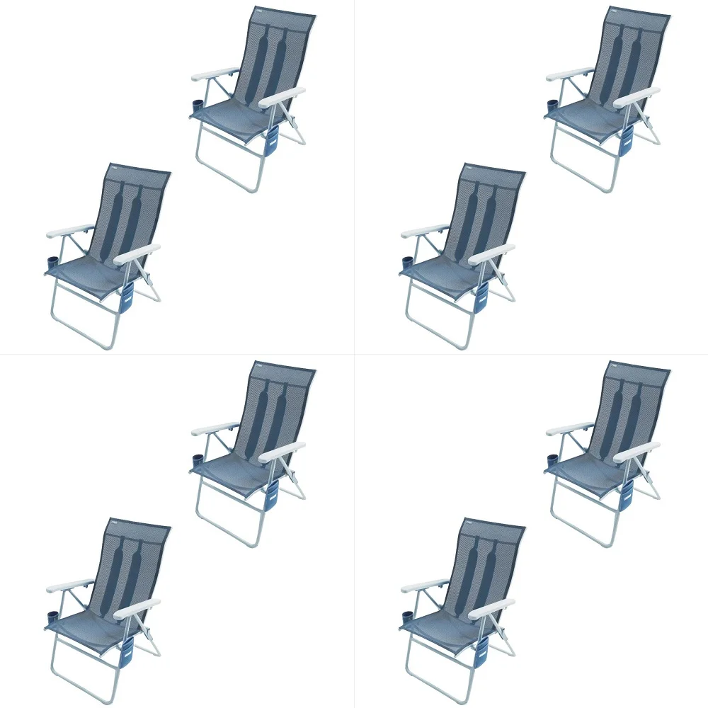 

3Piece Luxury Patio Furniture Set with 6 Thick Cushions, WeatherResistant Wicker High Back Swivel Rocker Chairs, SeniorFriendly